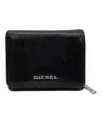 DIESELディーゼル）の古着「3つ折り財布」｜ブラック