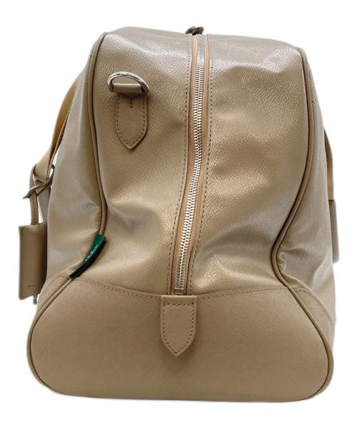 PELLE MORBIDA GOLF（ペッレモルビダゴルフ）PELLE MORBIDA GOLF (ペッレモルビダゴルフ) 2WAYボストンバッグ ベージュの古着・服飾アイテム