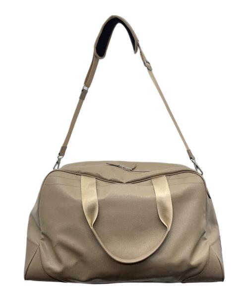 PELLE MORBIDA GOLF（ペッレモルビダゴルフ）PELLE MORBIDA GOLF (ペッレモルビダゴルフ) 2WAYボストンバッグ ベージュの古着・服飾アイテム