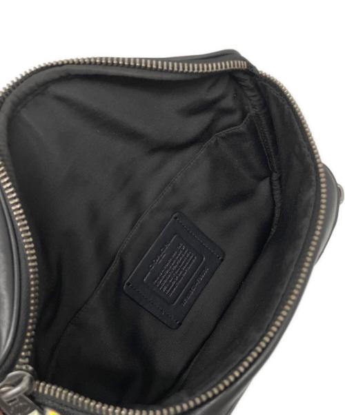 COACH（コーチ）COACH (コーチ) テレイン リファインド レザー ベルトバッグ ブラックの古着・服飾アイテム