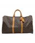 LOUIS VUITTON（ルイ ヴィトン）の古着「キーポル・バンドリエール50」｜ブラウン