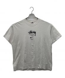 NIKE×stussy（ナイキ×ステューシー）の古着「半袖Tシャツ」｜ホワイト