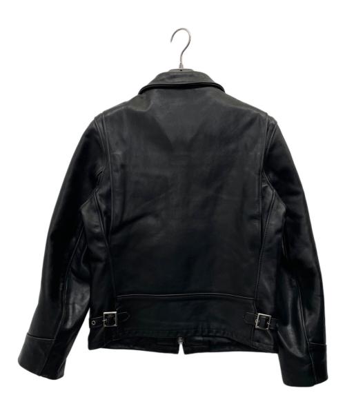 SCHOTT BROS.（ショットブロス）SCHOTT BROS. (ショットブロス) レザージャケット ブラック サイズ:38の古着・服飾アイテム