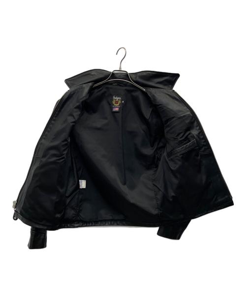 SCHOTT BROS.（ショットブロス）SCHOTT BROS. (ショットブロス) レザージャケット ブラック サイズ:38の古着・服飾アイテム