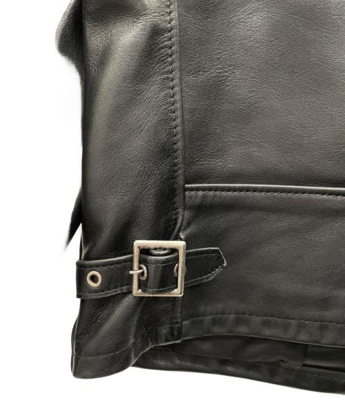 SCHOTT BROS.（ショットブロス）SCHOTT BROS. (ショットブロス) レザージャケット ブラック サイズ:38の古着・服飾アイテム