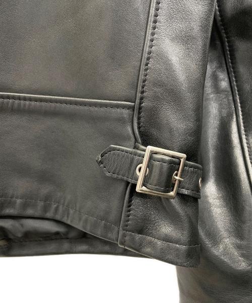 SCHOTT BROS.（ショットブロス）SCHOTT BROS. (ショットブロス) レザージャケット ブラック サイズ:38の古着・服飾アイテム