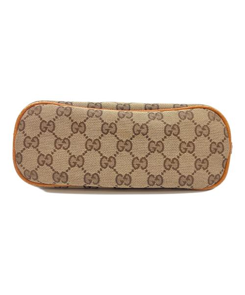 GUCCI（グッチ）GUCCI (グッチ) ハンドバッグ ブラウンの古着・服飾アイテム