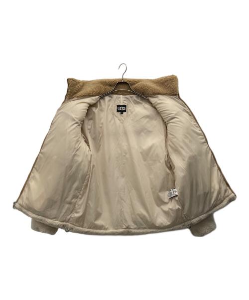 UGG（アグ）UGG (アグ) ボアジャケット ベージュ サイズ:Mの古着・服飾アイテム