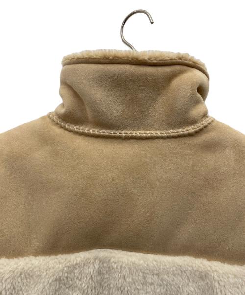 UGG（アグ）UGG (アグ) ボアジャケット ベージュ サイズ:Mの古着・服飾アイテム