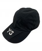 Y-3ワイスリー）の古着「FOLDABLE キャップ」｜ブラック