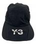 Y-3 (ワイスリー) FOLDABLE キャップ ブラック：5000円