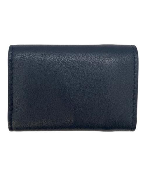 BALENCIAGA（バレンシアガ）BALENCIAGA (バレンシアガ) 3つ折り財布 ネイビーの古着・服飾アイテム
