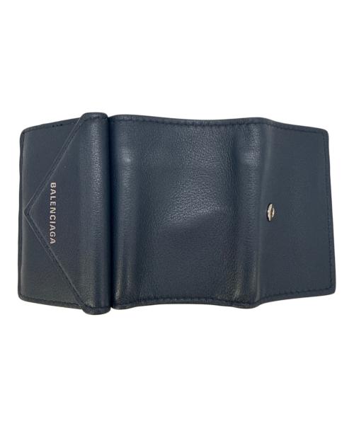 BALENCIAGA（バレンシアガ）BALENCIAGA (バレンシアガ) 3つ折り財布 ネイビーの古着・服飾アイテム