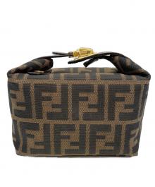 FENDI（フェンディ）の古着「バニティバッグ」｜ブラウン
