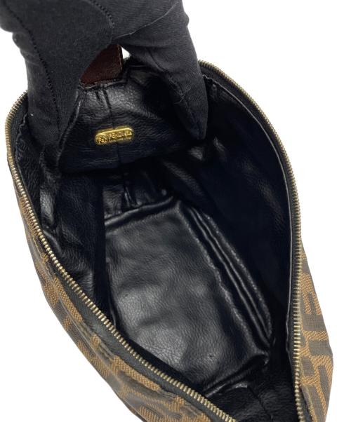 FENDI（フェンディ）FENDI (フェンディ) バニティバッグ ブラウンの古着・服飾アイテム