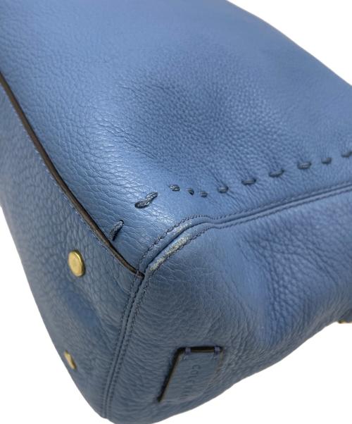 COLE HAAN（コールハーン）COLE HAAN (コールハーン) 2WAYバッグ ブルーの古着・服飾アイテム