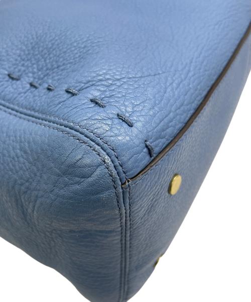 COLE HAAN（コールハーン）COLE HAAN (コールハーン) 2WAYバッグ ブルーの古着・服飾アイテム