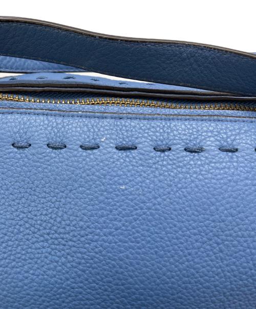 COLE HAAN（コールハーン）COLE HAAN (コールハーン) 2WAYバッグ ブルーの古着・服飾アイテム