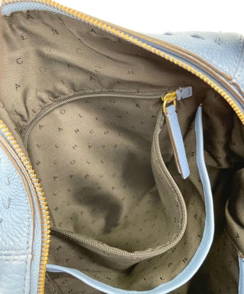 COLE HAAN（コールハーン）COLE HAAN (コールハーン) 2WAYバッグ ブルーの古着・服飾アイテム