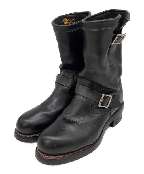 CHIPPEWA（チペワ）CHIPPEWA (チペワ) エンジニアブーツ ブラック サイズ:26.5cmの古着・服飾アイテム