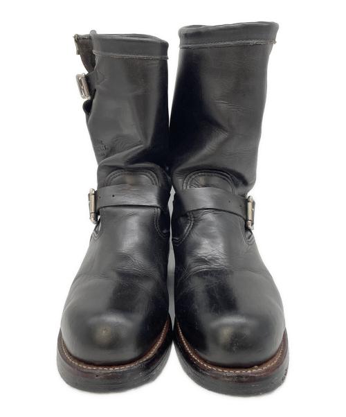 CHIPPEWA（チペワ）CHIPPEWA (チペワ) エンジニアブーツ ブラック サイズ:26.5cmの古着・服飾アイテム