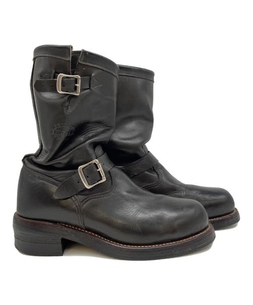 CHIPPEWA（チペワ）CHIPPEWA (チペワ) エンジニアブーツ ブラック サイズ:26.5cmの古着・服飾アイテム