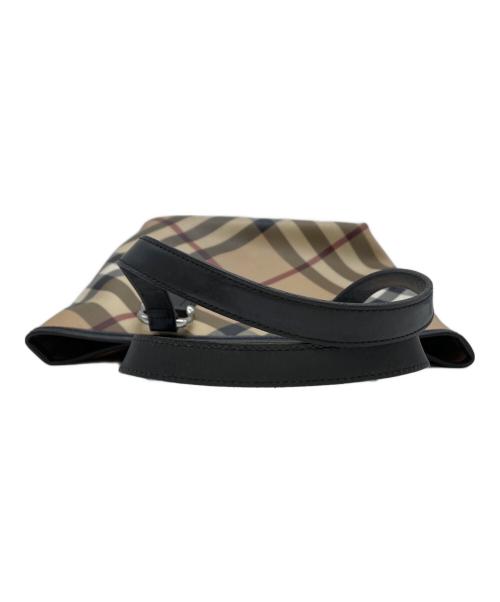 BURBERRY（バーバリー）BURBERRY (バーバリー) トートバッグ ベージュ×ブラックの古着・服飾アイテム