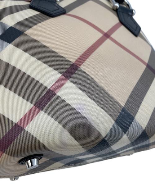 BURBERRY（バーバリー）BURBERRY (バーバリー) トートバッグ ベージュ×ブラックの古着・服飾アイテム