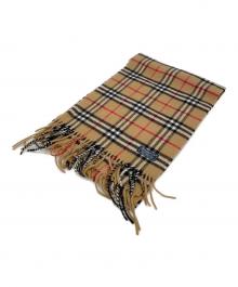 Burberry's（バーバリーズ）の古着「ノバチェック マフラー」｜ブラウン