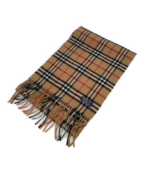 Burberry's（バーバリーズ）Burberry's (バーバリーズ) ノバチェック マフラー ブラウンの古着・服飾アイテム