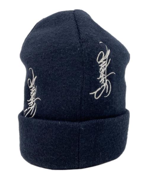 SUPREME（シュプリーム）SUPREME (シュプリーム) ニット帽 ブルーの古着・服飾アイテム