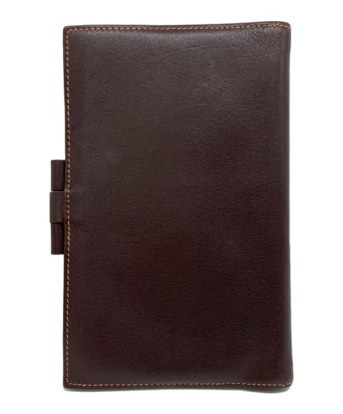HERMES（エルメス）HERMES (エルメス) 手帳カバー ブラウンの古着・服飾アイテム