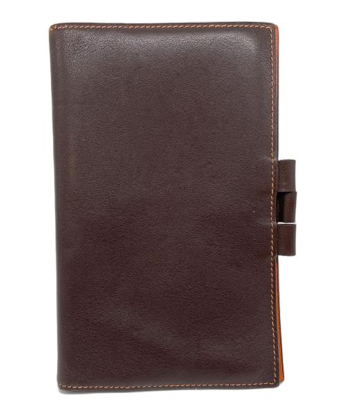 HERMES（エルメス）HERMES (エルメス) 手帳カバー ブラウンの古着・服飾アイテム