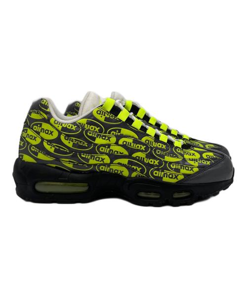 NIKE（ナイキ）NIKE (ナイキ) AIR MAX 95 PREMIUM（エアマックス 95 プレミアム ） グレー×イエロー サイズ:27㎝の古着・服飾アイテム