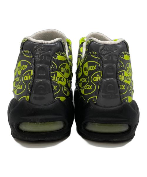 NIKE（ナイキ）NIKE (ナイキ) AIR MAX 95 PREMIUM（エアマックス 95 プレミアム ） グレー×イエロー サイズ:27㎝の古着・服飾アイテム