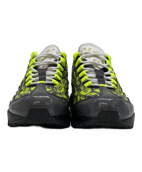 NIKE（ナイキ）NIKE (ナイキ) AIR MAX 95 PREMIUM（エアマックス 95 プレミアム ） グレー×イエロー サイズ:27㎝の古着・服飾アイテム