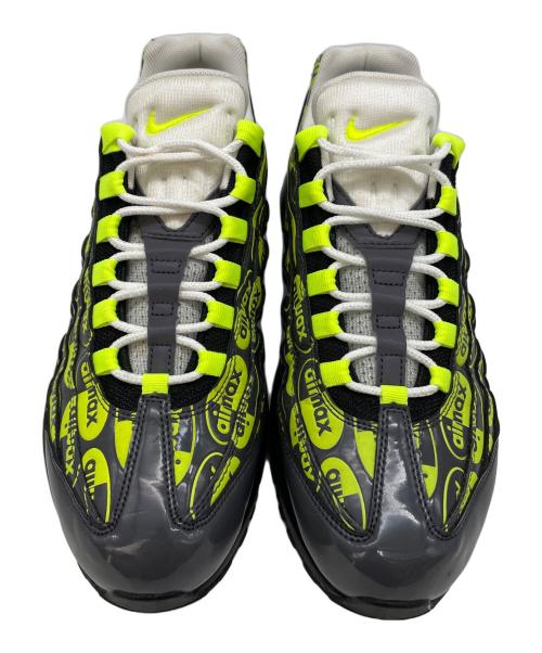 NIKE（ナイキ）NIKE (ナイキ) AIR MAX 95 PREMIUM（エアマックス 95 プレミアム ） グレー×イエロー サイズ:27㎝の古着・服飾アイテム