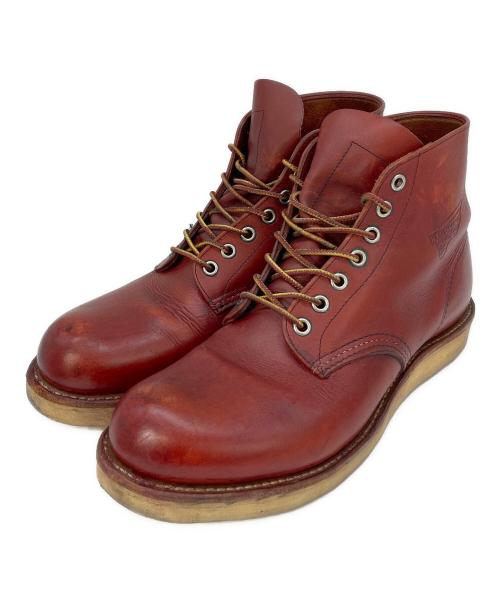 RED WING（レッドウィング）RED WING (レッドウィング) IRISH SETTER 6' ROUND-TOE ブラウン サイズ:26cmの古着・服飾アイテム