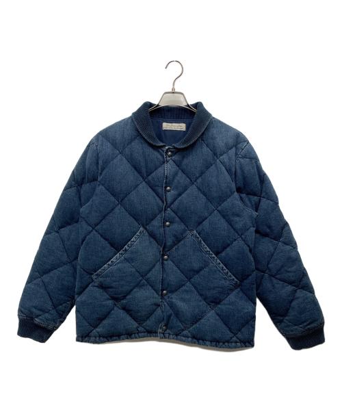 REMI RELIEF（レミレリーフ）REMI RELIEF (レミレリーフ) デニムダウンジャケット インディゴ サイズ:XLの古着・服飾アイテム