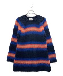KENZO（ケンゾー）の古着「厚手ニット」｜ネイビー×オレンジ