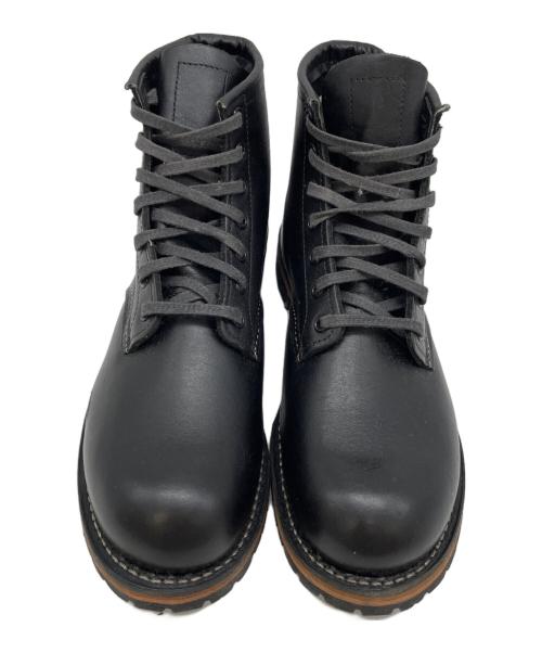 RED WING（レッドウィング）RED WING (レッドウィング) ヌバックエンジニアブーツ ブラック サイズ:7Dの古着・服飾アイテム