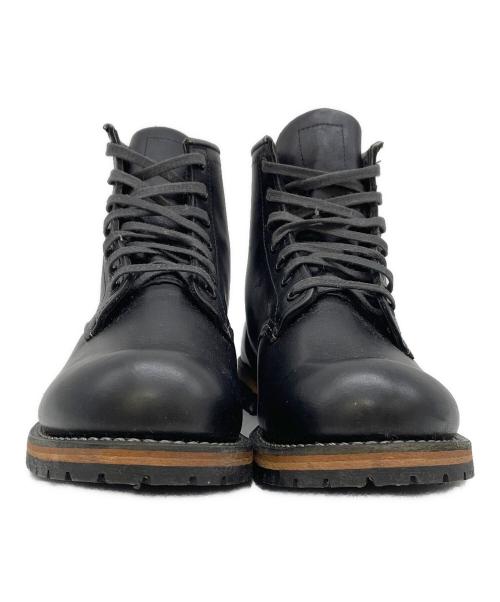 RED WING（レッドウィング）RED WING (レッドウィング) ヌバックエンジニアブーツ ブラック サイズ:7Dの古着・服飾アイテム