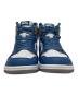 中古・古着 NIKE (ナイキ) Air Jordan 1 High OG(エアジョーダン1 ハイ オージー) ブルー×グレー サイズ:28㎝：8000円