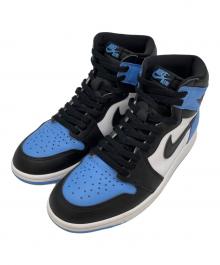 NIKE（ナイキ）の古着「Air Jordan 1 Retro High OG(エア ジョーダン 1 レトロ ハイ オージー)」｜ブルー×ブラック