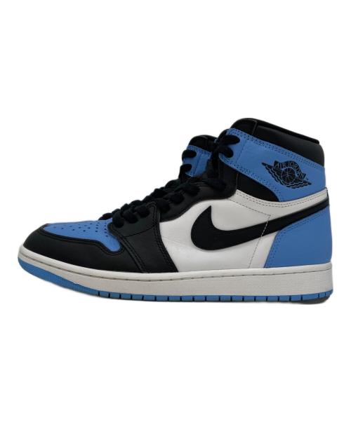 NIKE（ナイキ）NIKE (ナイキ) Air Jordan 1 Retro High OG(エア ジョーダン 1 レトロ ハイ オージー) ブルー×ブラック サイズ:27.5cmの古着・服飾アイテム