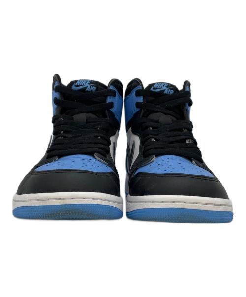 NIKE（ナイキ）NIKE (ナイキ) Air Jordan 1 Retro High OG(エア ジョーダン 1 レトロ ハイ オージー) ブルー×ブラック サイズ:27.5cmの古着・服飾アイテム