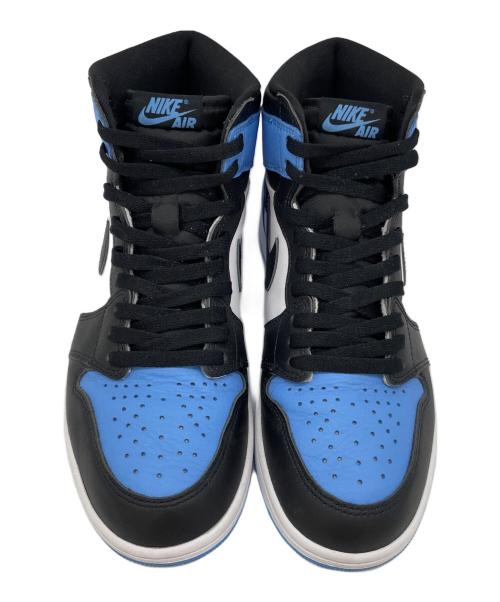 NIKE（ナイキ）NIKE (ナイキ) Air Jordan 1 Retro High OG(エア ジョーダン 1 レトロ ハイ オージー) ブルー×ブラック サイズ:27.5cmの古着・服飾アイテム