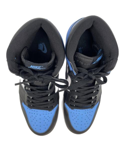 NIKE（ナイキ）NIKE (ナイキ) Air Jordan 1 Retro High OG(エア ジョーダン 1 レトロ ハイ オージー) ブルー×ブラック サイズ:27.5cmの古着・服飾アイテム