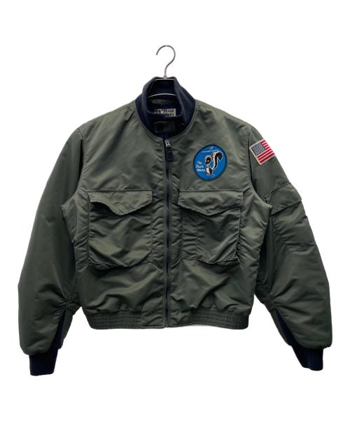 THE SKUNK WORKS（ザスカンクワークス）THE SKUNK WORKS (ザスカンクワークス) BUZZ RICKSON'S (バズリクソンズ) MA-1ジャケット カーキ サイズ:Lの古着・服飾アイテム
