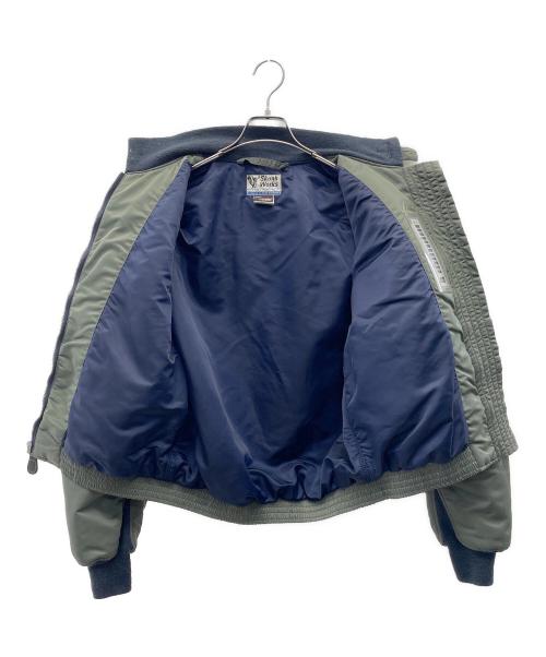THE SKUNK WORKS（ザスカンクワークス）THE SKUNK WORKS (ザスカンクワークス) BUZZ RICKSON'S (バズリクソンズ) MA-1ジャケット カーキ サイズ:Lの古着・服飾アイテム